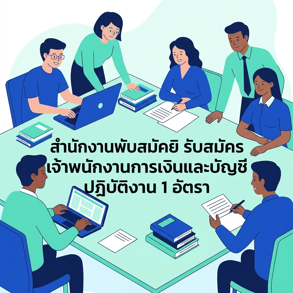 สำนักงานการวิจัยแห่งชาติ รับสมัคร เจ้าพนักงานการเงินและบัญชีปฏิบัติงาน 1 อัตรา